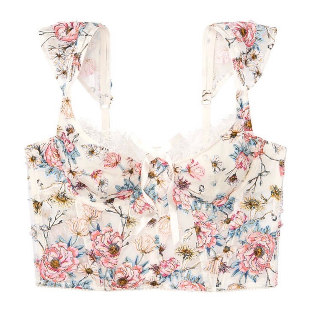 Victoria’s Secret Dream Angels Unlined Bra Top Corset - 34B